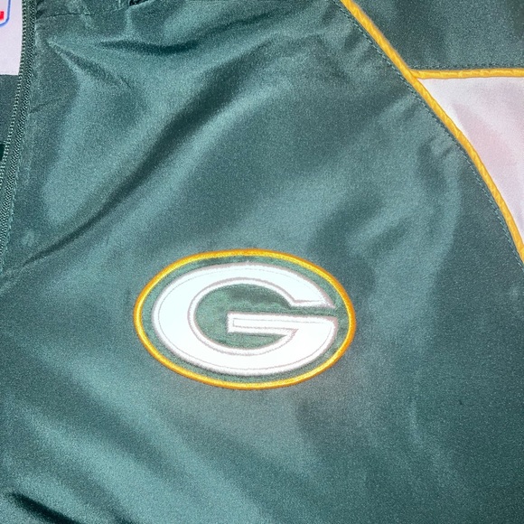 🟢⭐️🏈EUC Windbreaker | Embroidered | Official NFL Green Bay Packers | Men’s XL - Picture 4 of 9